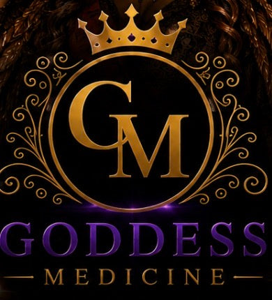 Goddess Medicine Ceramic Mug – Regal Gold Crown Logo Coffee Cup (11oz & 15oz)