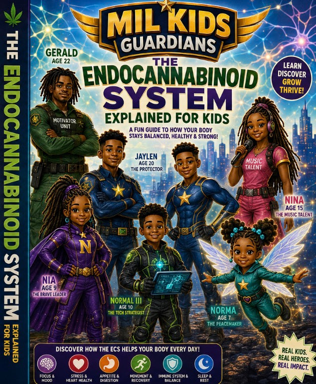 The Endocannabinoid system explained for kids! Ebook edition