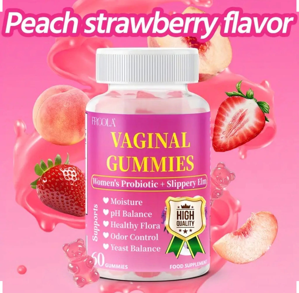 FROOLA Peach Strawberry Women's Probiotic Gummies — 60 Count