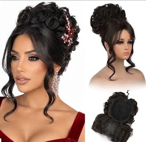 Black updo